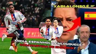 Endrick ENLOUQUECE a MIDIA ESPANHOLA!! 