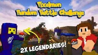 Minecraft Pixelmon Multiplayer - Random Battle Challenge🔮
