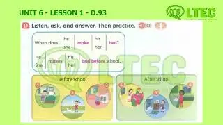 OXFORD - EVERYBODY UP (3rd Edition) - Level 3 - Unit 6: Helping Out [ Lesson 1 - Part D ]