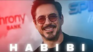 Habibi song x Tony stark edit by (Avengers fans)