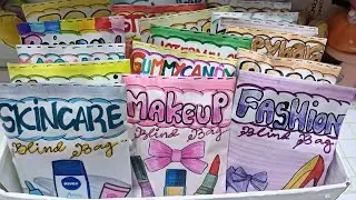  Mini Blind Bag Opening ASMR!#paperdiy #random #opening #blindbag #fashion #makeup 