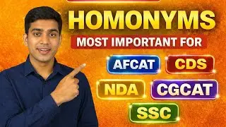 🌟Most 🌟 Important Homonyms 🔥 🤯#important #cds #afcat #ssc #cgcat #viral #trending 