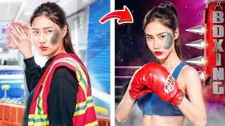 Bully Doesn't Know Shy Girl's Teacher Is A Boxing Legend