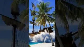 Pirate&rsquo;s Treasure Cove#PirateShip #TreasureIsland #TropicalAdventure #HiddenGold #SeaVoyage #jungle