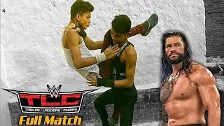 WWE - Roman Reigns vs Baron Corbin TLC Full Match | Backyard Wrestling