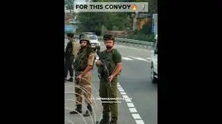 Indian Army + DGP Convoy💥🦅#shorts #motivation #indianarmy