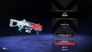 APEX LEGENDS | CAR SMG | Epic Skin | Crane Fury