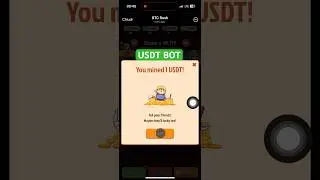 🤑Earn Free USDT on Telegram using this Bot BTCRush #bitcoin #usdt #crypto #telegrambot
