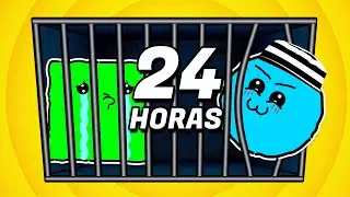 24 HORAS EN LA PRISIÓN 🚔👮  | Cuadradito y Circulito Vlogs