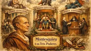 MONTESQUIEU E OS TRÊS PODERRES, EXECUTIVO, LEGISLÁTIVO E O JUDICIÁRIO. UM FENÔMENO HISTÓRICO.