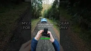 Моя любимая камера для съёмки автомобилей &mdash; POV-съёмка автомобилей (Sony a6400 + Sigma 30mm f1.4)