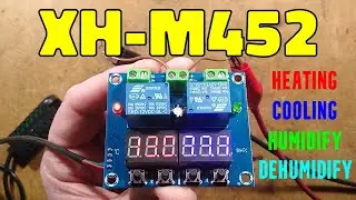 How to use the XH-M452 temperature and humidity module