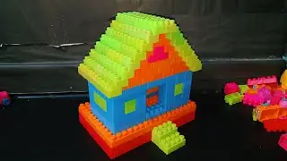 Satisfying DIy Lego Big House/ ASMR Building Blocks #buildingblocks 