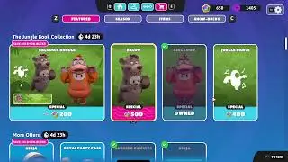 *NEW* Fall Guys Item Shop - Jungle Book skins are back!