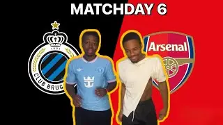 CLUB BRUGGE 0-3 ARSENAL CHAMPIONS LEAGUE MATCHDAY 6! #THROWBACKTHURSDAY