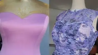 How to fix already made bra cup  on bustier.