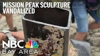 Famous Mission Peak pole vandalized, hikers say