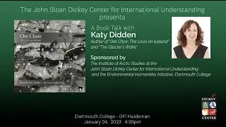 Poems in the Voice of Lava: A book talk with author Katy Didden