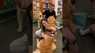 Визит к терапевтической собаке, который мы никогда не забудем!