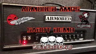 Armored Amps Sabot Tube Amp Full Playthrough - Metal