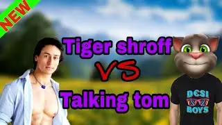 Tiger shroff vs talking tom funny video ||must watch||