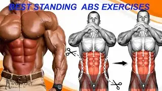 Best Standing Ab Exercises | Six Pack Abs at Home 💪🔥