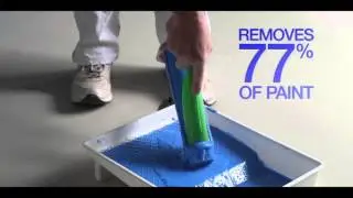 Rolla-wipa 3 in 1 Painters Tool - The easy way to clean your paint roller - Save time, paint & money