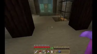 Minecraft LamiaCraft automatic tree farm and gathering :D