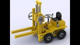 Lego Forklift 850 Timelapse
