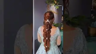 Beautiful kashee's hairstyle #love #bridal #kashee #wedding #bride #fypシ゚viral #beauty #baraat #yt