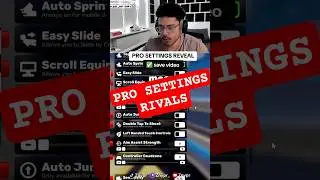 PRO REVEALS BEST SETTINGS IN RIVALS 🔥