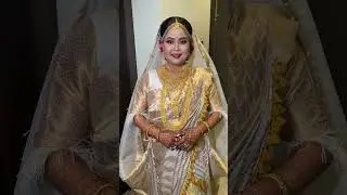 Assamese Bridal Makeover by Jitu Barman . For bookings - 9387303345
