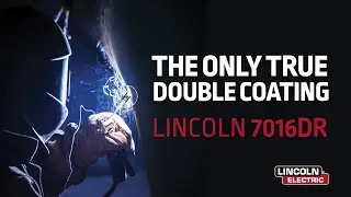 Only true double coating - Lincoln 7016DR Electrode