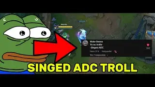 &iexcl;ROMPE EL META, ESTRATEGIA SINGED ADC EN CHALLENGER KR! 🤯😱