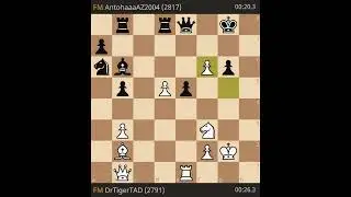 FM Tihomir Dovramadjiev (BUL) 1:0 FM Aronyak Ghosh (IND)
