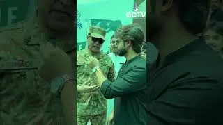 Officers of Pakistani Army giving a message for the Youth