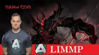 [DOTA 2] SHADOW FIEND gameplay by Alliance.LIMMP [MIDLANE]