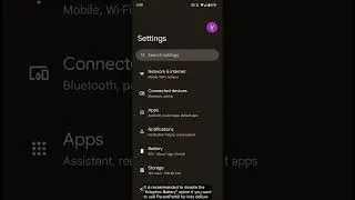 Turning off the Adaptive battery function.