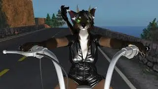 Zada's Adventures - Second Life Grid Drive 2021-07-31 (or: A story about a woman, rides and leather)