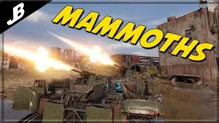 Bringing a Soap Bubble shield to a Gun fight - Double mammoth Nova build - Crossout Gameplay