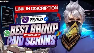 Best new tournament whatsapp group for free fire 🔥 cs paid scrims group🏆trusted paid scrims group 