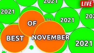 BEST AGARIO GAMEPLAYS OF NOVEMBER 2021 ( Jumbo Best Agario Moments )