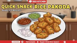 3 minutes Rice flour Pakoda #recipe #food #foodie #viral #viralvideo #trending #pakoda #shorts 