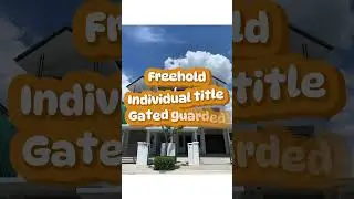 Finally there is a new freehold landed property launch in KL😍😍😍