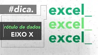 R&oacute;tulo de dados do eixo X no Excel