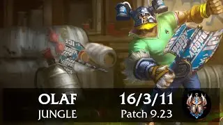 Olaf Jungle vs Lee Sin | Pinoy Challenger Replay Preseason Patch 9.23