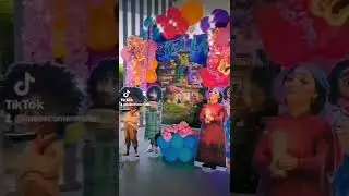 Encanto Theme Birthday Backdrop