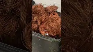 This is why everyone is stealing copper wire!