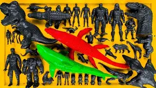 Dinosaurus Jurassic World Dominion: T-rex/ Brachiosaurus/ Skibidi/ Super-Man/ KingKong/ KingGidorah