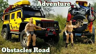 HG P411 1/10 Scale Rc car off-road Rc  Defender  Rc Traxxas rc crawling  Rock Crawler Rc truck TRX-4